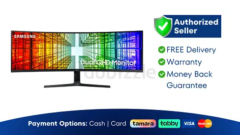 Samsung 49 inch ViewFinity UltraWide Dual Quad QLED Monitor ● New | Warranty | FREE Delivery | AD316