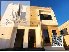 Villa for sale in Ajman, Al Zahia The Villa is G+1, Majlis , 3 master rooms hall, with cabinet, big