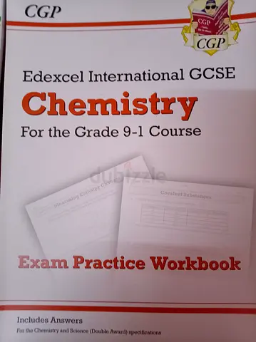 CGP Edexcel IGCSE chemistry exam practice workbook