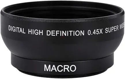 Digital High Definition 0.45X Super Wide Angle Lens