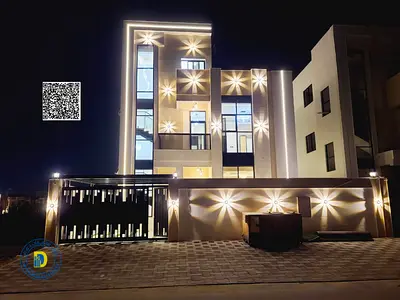 For sale: Modern villa with 5 bedrooms and a roof , including registration fees, in Al-Helio 2 area. Freehold. Bank financing .