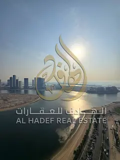 Stunning Sea View | 3BR + Maid | FREE Chiller | 2 Balconies | Gym &amp; Pool | 4 Cheques