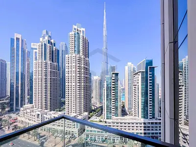 Burj Khalifa View | Furnished | 2 BHK + Study Room