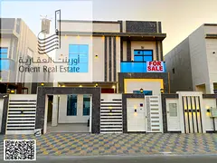Villa for sale in Ajman, Al Zahia area. The villa includes water, electricity and air conditioning.