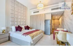 Furnished Studio | SOL Bay Business Bay | Balcony &amp; Downtown View