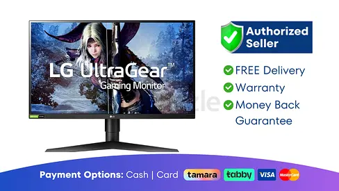 LG 27 inch Ultragear QHD Nano IPS Gaming Monitor - 144Hz ● Brand New | Warranty | FREE Delivery | AJ