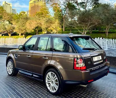 ICONIC BROWN RANGE ROVER SPORT — FULLY LOADED — GCC — NEW CONDITION