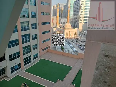 🏙️✨ استوديو واسع للبيع في أبراج عجمان ون طابق مرتفع مساحة 650 قدم مع باركن خاص وجميع الخدمات وقريب من كورنيش عجمان والشارقة فرصة استثمارية مميزة ✨🏙️