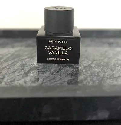 New notes caramelo vanilla used perfume for sale