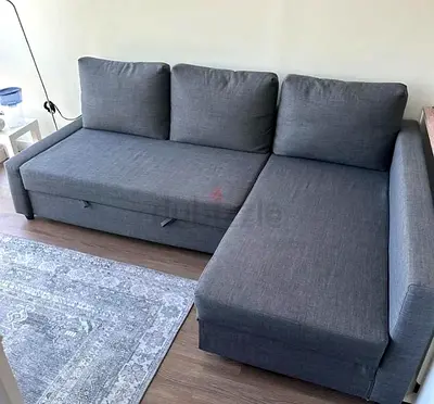 Stylish Grey L-Shaped Sofa for Sale