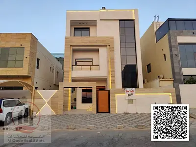 فيلا 7  غرف ومجلس و2 صالة وغرفة خادمة مع رووف شامل الكهرباء والمياه