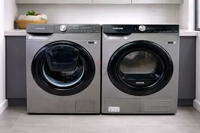Samsung latest model 9 kg washer and 9 kg dryer separate set freestanding