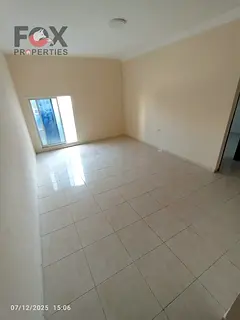 Room &amp; Lounge for Annual Rent In Al Rawda Area 2 Central Air Conditioning Balcony Large Spaces C