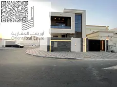 Villa for sale in Ajman, Al Zahia area, including registration and ownership fees, 4 master bedrooms