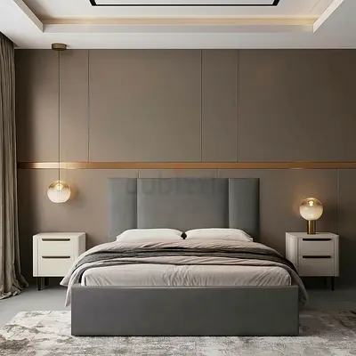 Modern Brand New Queen size bed frame bed with medical mattress for sale Queen bed