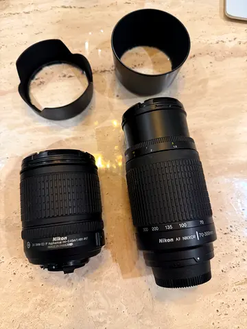 Nikon D80 with 2 lense and bag