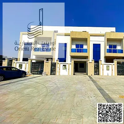 فيلا للبيع بعجمان منطقة الحليو 2 الفيلا عبارة عن 4 غرف ماستر+ مجلس+صالة+ غرفة عاملة _تملك حر لجميع الجنسيات, كاش او تمويل بنكي