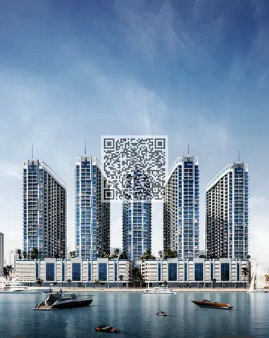 INVESTOR DEAL!! SPACIOUS DOUBLE BALCONY CORNER 2BHK FULL CREEK VIEW APARTMENT ON A PAYMENT PLAN OF 8 YEARS IN AJMAN CREEK TOWERS