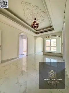 Largest 2BR in Al Mowaihat 3: 1 master, 2 baths, balcony w/ open view, free gym &amp; pool, 1 month 