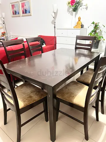 Dining set 6 chairs