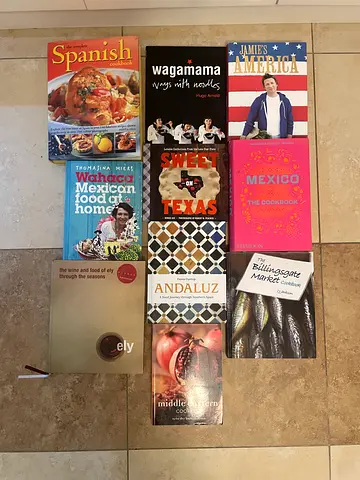 Cookbooks from around the world