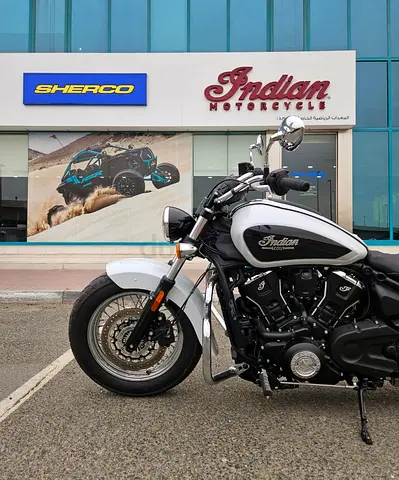 2025 Indian Scout Classic | Ghost White Metallic | Brand New | Belt Drive | AED 80,000