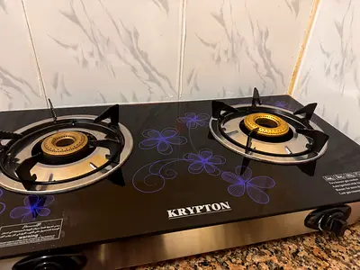 Krypton Double Burner Gas Stove