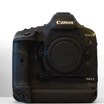 Canon 1DX II - 1DX Mk 2 + 2 Batteries + Cover + Bag