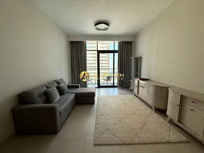 شقة بغرفة نوم واحدة | برج هيراد JVC | إطلالة على المارينا والأفق | شرفة