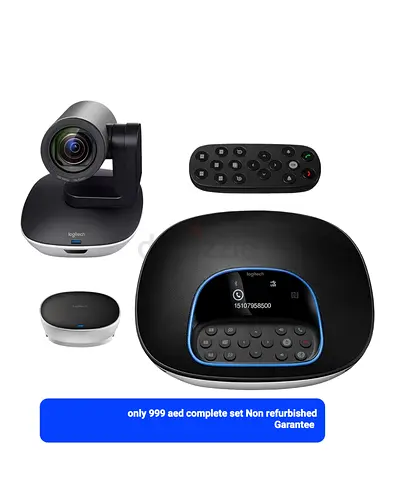 Logitech webcams GROUP video conferencing system, 1080p 10x zoom.