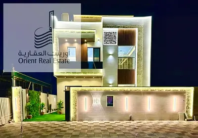 فيلا للبيع بعجمان منطقة الزاهية الفيلا عبارة عن 5 غرف ماستر, مجلس, صالة غرفة خادمة , روف,  تملك حر لجميع الجنسيات, كاش او تمويل بنكي