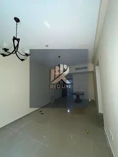 For rent in Sharjah, Al Majaz 2 area: a 2-bedroom apartment with a living room, annual rent, without