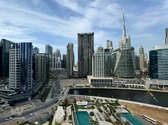 Partial Burj Khalifa View |Below 18th Floor|Vacant