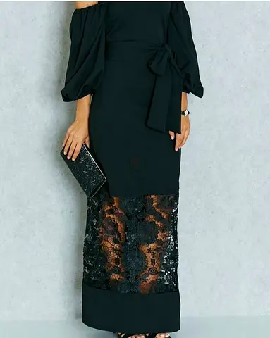 New namshi black dress