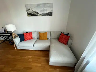 3___Seat EXCELLENT Condition Ikea Gunnared beige sofa
