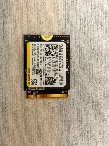 256 GB nvme SSD 2230