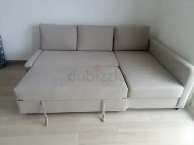 Comfortable L-Shaped Sofa with Storage