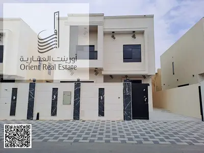 فيلا للبيع في عجمان منطقة الزاهية   الفيلا 5 غرف ومجلس وصالة وغرفة خادمة