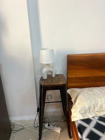 Stylish Modern Lamp with Unique marble for bedside