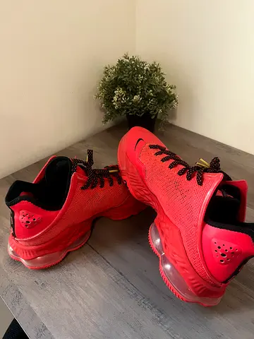 Nike LeBron 19 Low Light Crimson US 11 EU 45 Basketball Shoes