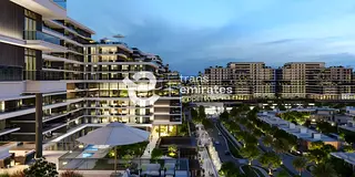 Stylish 1BHK | Water &amp; Landmark View | Baalcony