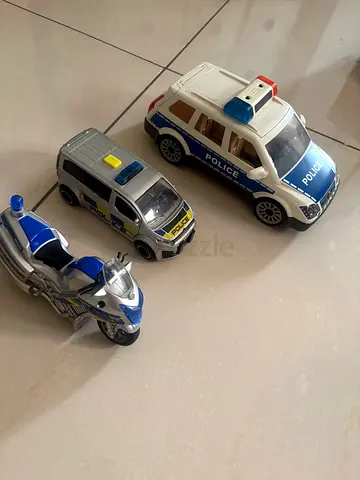 Police cars