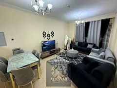 Furnished apartment for rent in Al Yasmin Towers, first occupancy, all bills included.