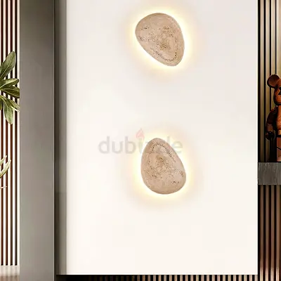 Travertine Wall Lamp
