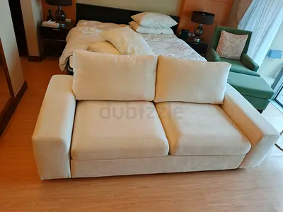 Two seats ikea vimle sofabed wide armrest