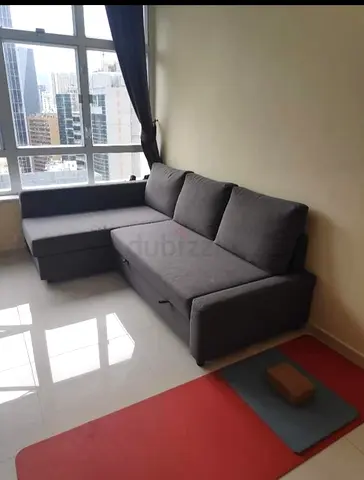 Comfortable L-Shaped Sofa with Storage