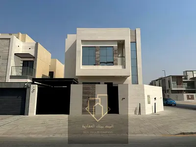 Ajman, Al Yasmeen area, behind Al Hamidiya Park - Fully stone villa with internal and external walls - Land area 3014 - Building area 3100