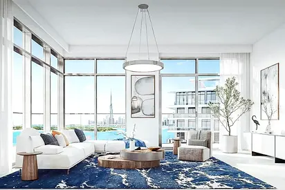 Exclusive | Waterfront and Burj Khalifa View