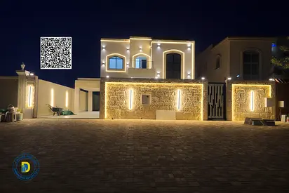 For those seeking luxury, a 5-bedroom villa in Al Mowaihat 1, including electricity, water, and AC., bank financing, freehold