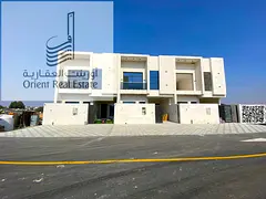 Villa for sale in Ajman, Al Helio 2 area. The villa consists of 4 master bedrooms, a majlis, 2 livin
